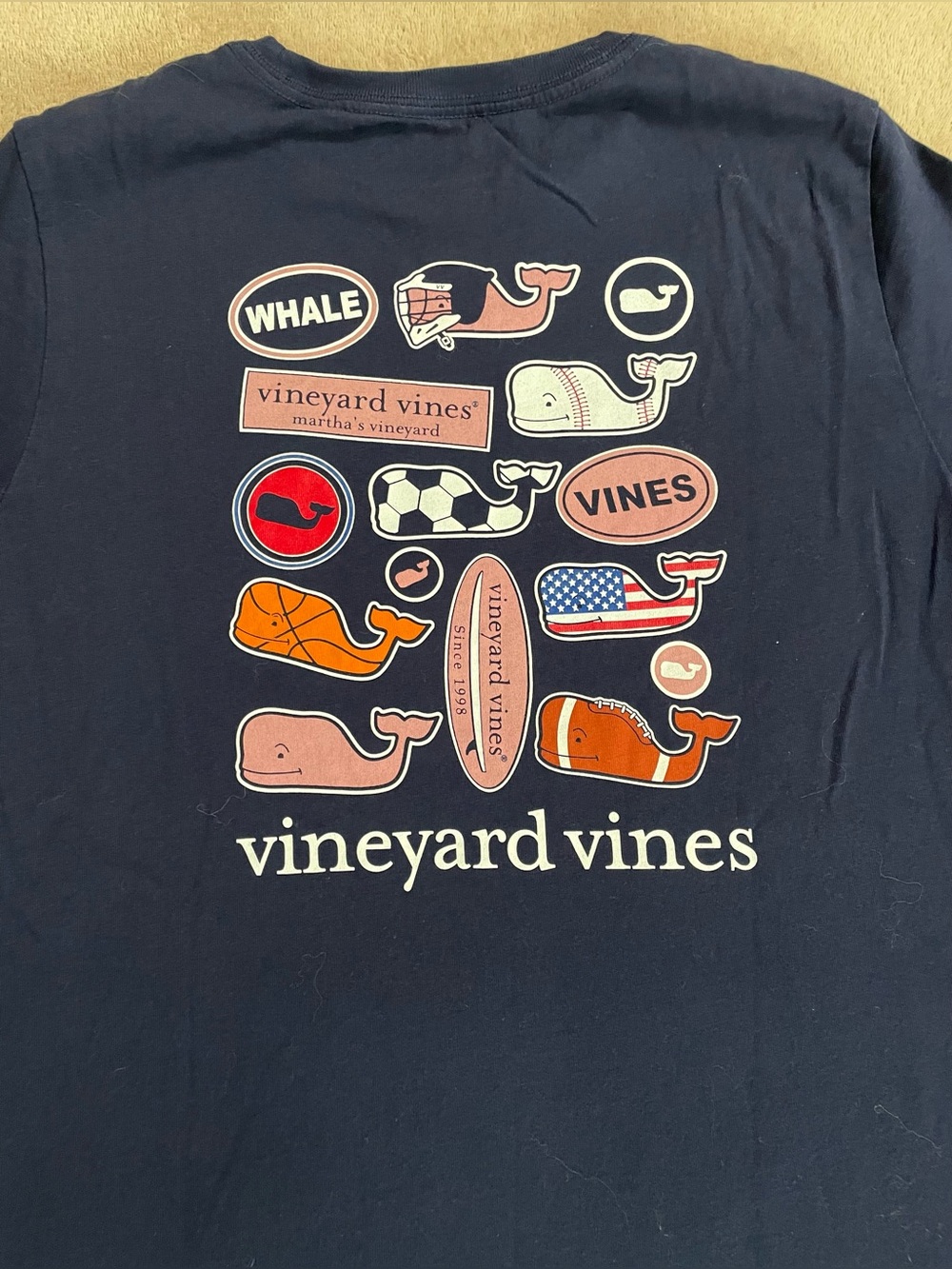 Vineyard Vines Boys Pocket T-Shirt —sz L16